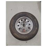 Carlisle Radial Trail RH Tire ST205/75R14 on Rim