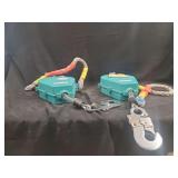 Two Fall Protection Blocks