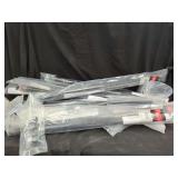 Desyne 1 1/8" Adjustable Closet Rod 28-48 Inch and Socket Sets