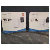 Two Anker Eufy Security Battery Video Doorbell 2E