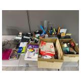 Office Supply Collection: Calculators, Paper, Crayons, and More