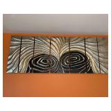 Sculptural Wall Art, Seven Panel