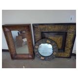 Two Decorative Mirrors