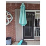 Mainstays 7.5 FT Push-Up Round Market Umbrella with Cover