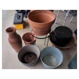 Pottery, Planters, Buckets