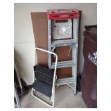 Werner Ladder and Cosco Step Stool
