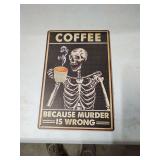 COFFEE METAL SIGN