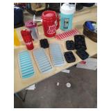 ICE TRAYS AND DRINK CUPS