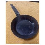 OLD PAINTED SKILLET WALL HANGING