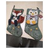 2 CHRISTMAS STOCKINGS