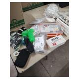 FIRST AID KITS - PHONE CHARGERS - HYGIENE ITEMS AND ETC