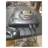 SEGA GENESIS 16 BIT GAME CONSOLE WITH CONTROLLERS POWER CORD AND TOE JAM AND EARL GAME