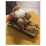 SANTA AND SLEIGH