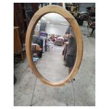 OVAL WALL MIRROR 21X31