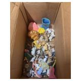 BOX OF MISC FIGURINES