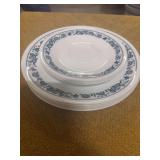 8 CORELLE PLATES