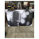 MIC WALL HANGING PICTURE 24X36