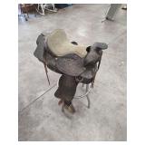 HORSE SADDLE STOOL