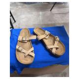 EAST-LAND LEATHER SANDALS- SIZE 9 M