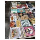 BOX OF COOKBOOKS+ KITCHENAID - FARMHOUSE COOKING - BAKING AND ETC