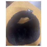 NEW BLACK FUR FASHION BAG