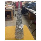 18 X 5 SILVER DECO TREE