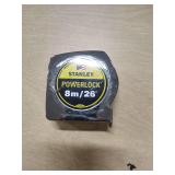 STANLEY 26 FT TAPE MEASURE