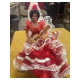 VINTAGE FLAMENCO DANCER DOLL