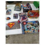 SUPERMAN AND SPIDERMAN COLLECTABLES