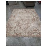 NOURISON AND HOME WASHABLE AREA RUG 6 FT 7 INCH X 9 FT