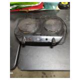 GE DOUBLE HOT PLATE