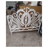 WICKER FULL SIZE HEADBOARD