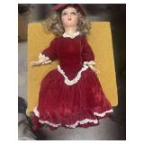 VINTAGE BOUDOIR BED DOLL
