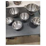 MIXING BOWLS AND STRAINERS