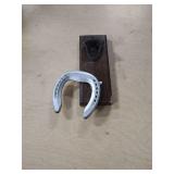 VINTAGE BOTTLE OPENER AND HORSESHOE