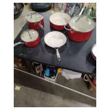 FOOD NETWORK 8 PIECE COOKWARE SET
