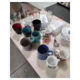 PEPSI GLASSES - COFFEE CUPS - JARS AND ETC
