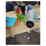 INSULATED DRINK CUPS - FOOD TRAYS - PLATES AND CUP SET AND ETC