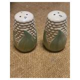 CORN SALT AND PEPPER SHAKERS.  MADE IN JAPAN