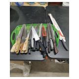 KITCHEN KNIVES SEVERAL INCLUDED