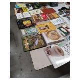 BOX OF COOKBOOKS - PAULA DEAN - CABIN COOKING - SAVANNAH STYLE AND ETC