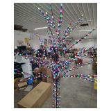 HOME ACCENTS 8 FT LED BARE BRANCH TREE WITH MULTI COLOR LIGHTS