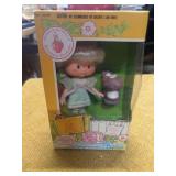 NEW IN BOX ANGLE FOOD CAKE SCENTED DOLL AND PET BY KENNER