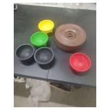 TORTILLA AND SALSA BOWLS