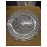 VINTAGE GLASS PLATTER