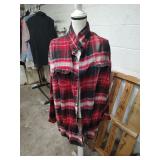 DICKIES SZ 3 XL FLANNEL SHIRT