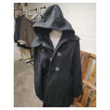 NEW YORK SZ 3 XL HOODED COAT