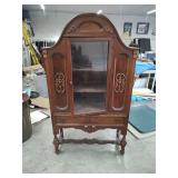 VINTAGE KITCHEN CABINET - DOOR NOT CLOSING ALL THE WAY - 41X16X70