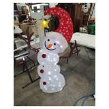 4.5 FT LED PRE LIT SNOWMAN