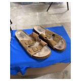 WOODSTOCK LEATHER SANDALS- SIZE 12